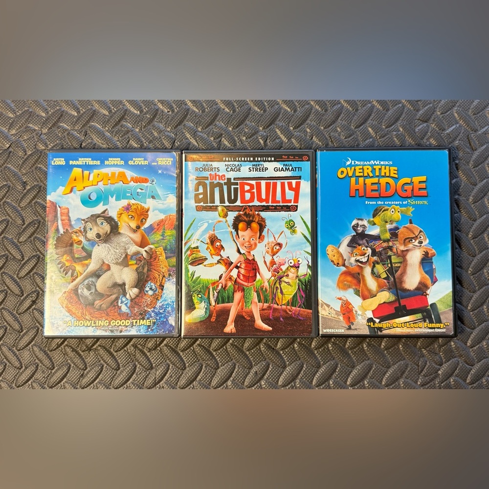 Movie Night: Alpha & Omega, AntBully & Over The Hedge DVD Movies